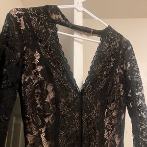 Bebe Black Lace Dress - Soft and Stretchy - Size XS